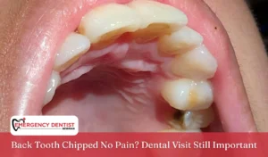 Back Tooth Chipped No Pain Dental Visit Still Important