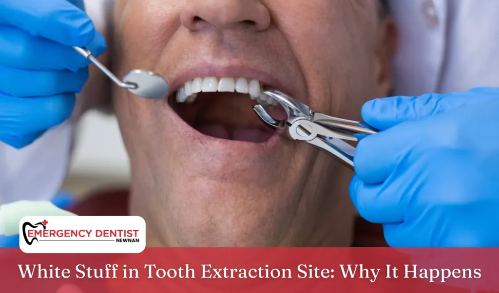 White Stuff in Tooth Extraction Site Why It Happens